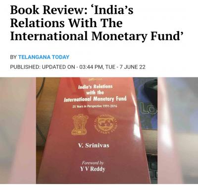 Book Review: ‘India’s Relations With The International Monetary Fund’ - Telangana Today