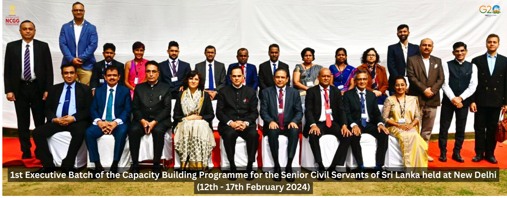 1st Executive Batch of the Capacity Building Programme for the Senior Civil Servants of Sri Lanka