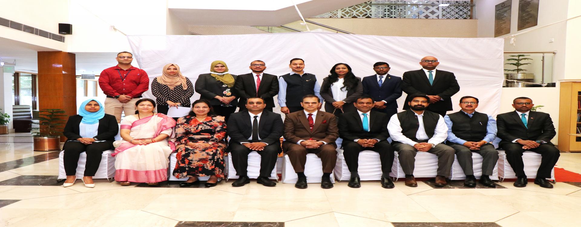 One-Week Study Visit for the High Level Delegation from the Republic of Maldives to India