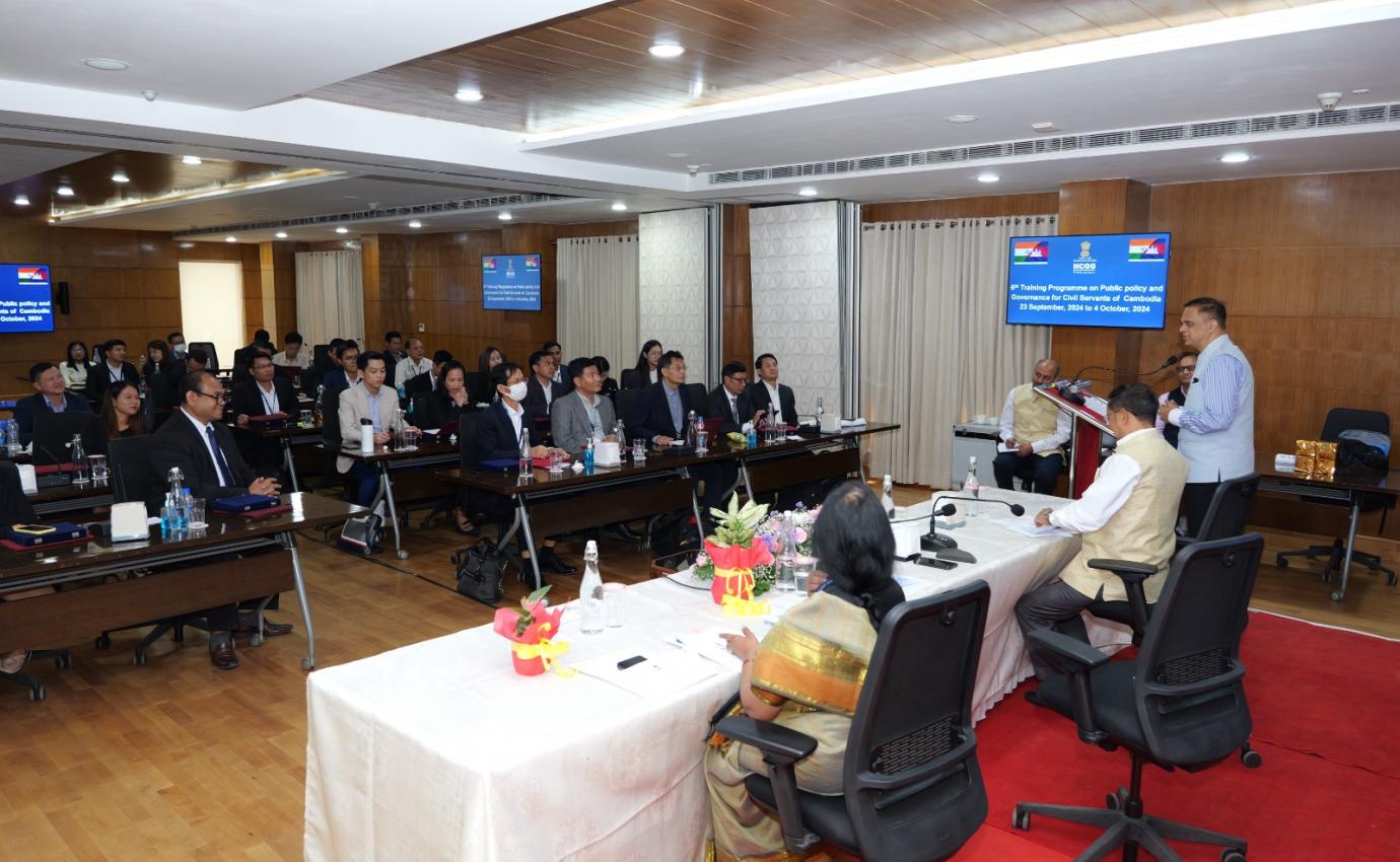 6th Training Programme on Public Policy & Governance for the civil servants of Kingdom of Cambodia