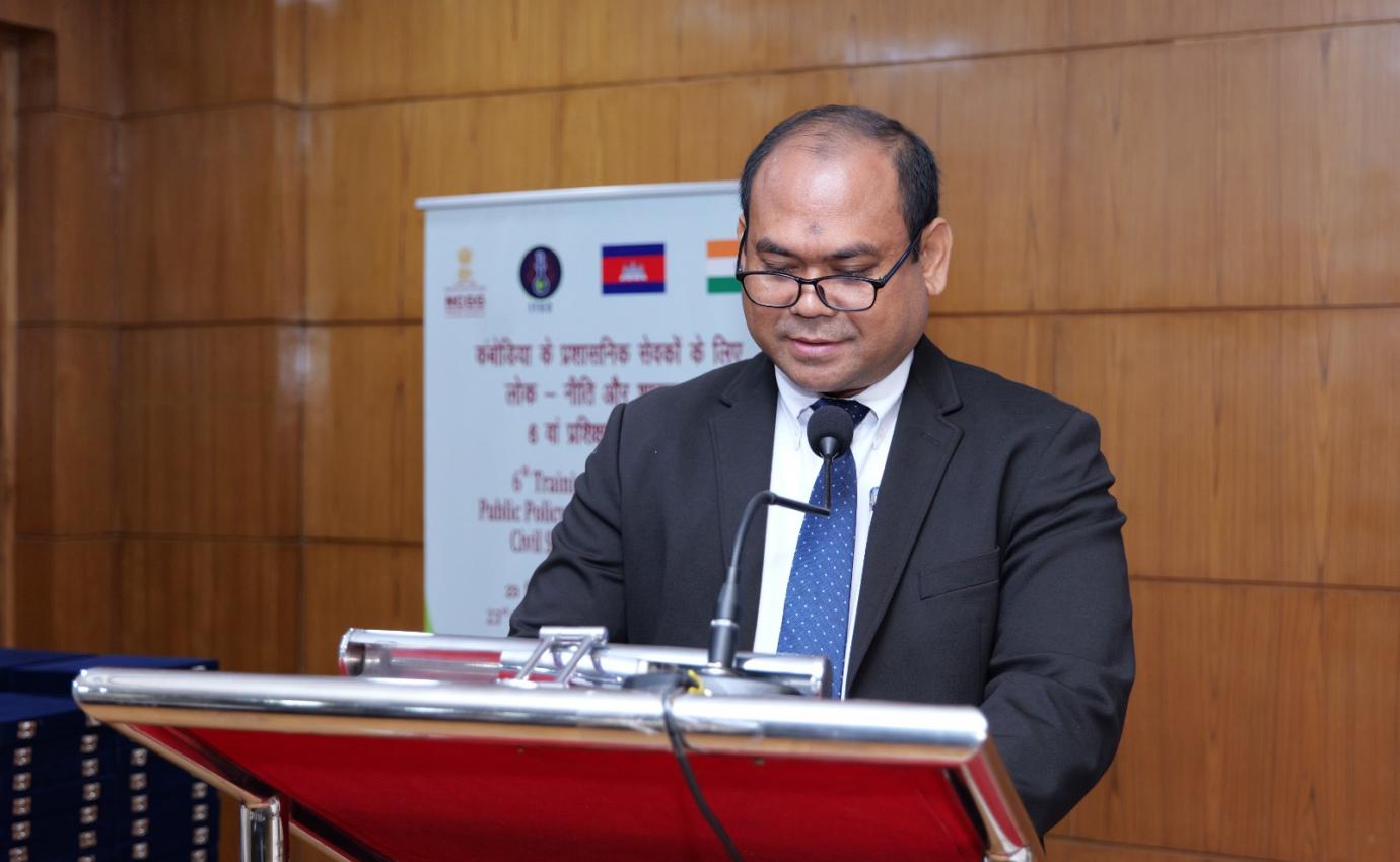 6th Training Programme on Public Policy & Governance for the civil servants of Kingdom of Cambodia