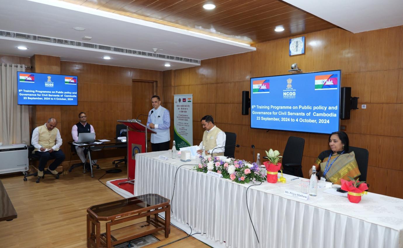 6th Training Programme on Public Policy & Governance for the civil servants of Kingdom of Cambodia
