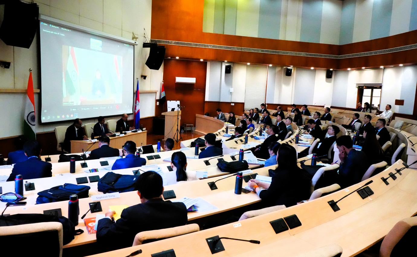 6th Training Programme on Public Policy & Governance for the civil servants of Kingdom of Cambodia