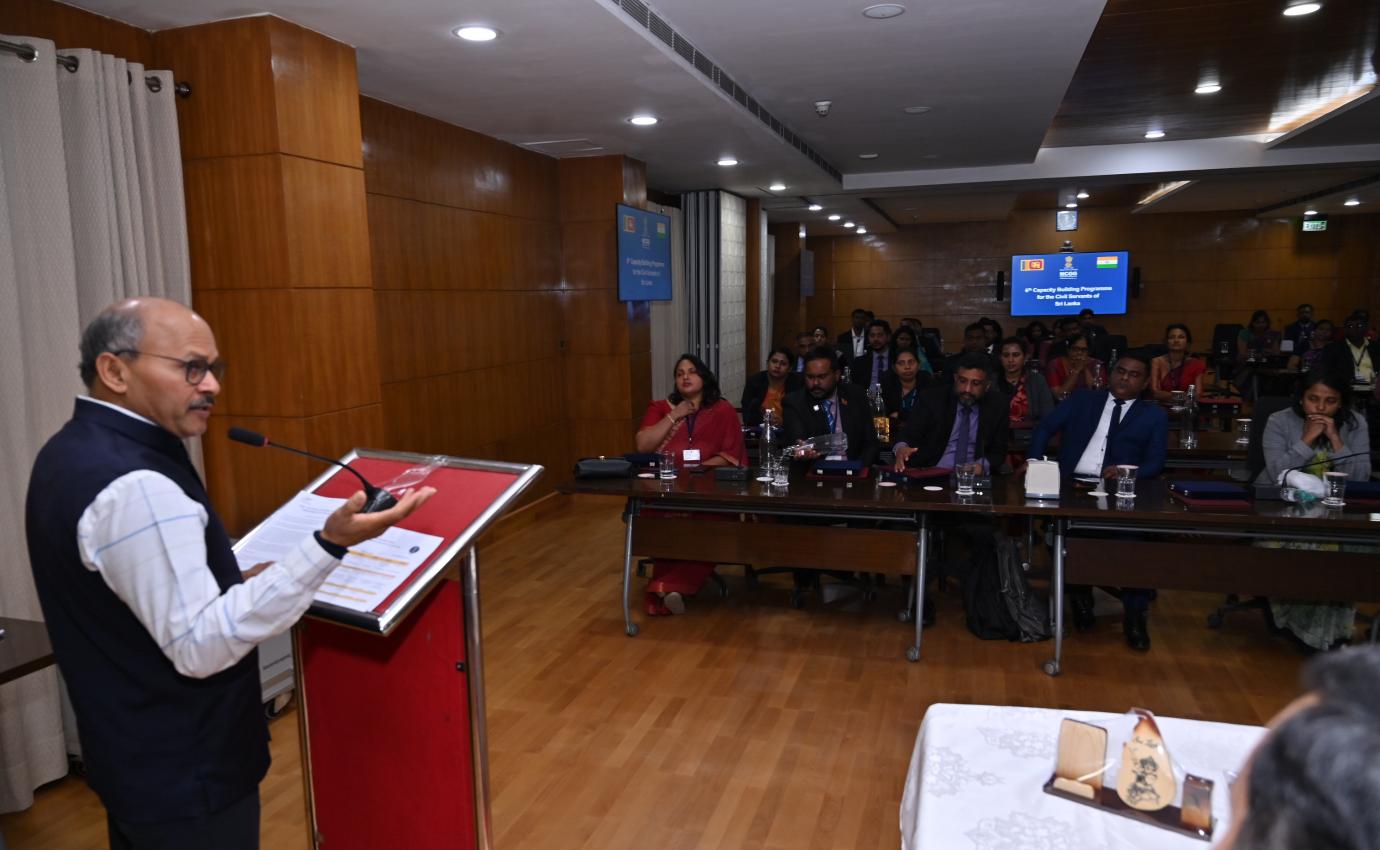 6th Capacity Building Programme for Mid-Career Civil Servants from the Socialist Republic of Sri Lanka